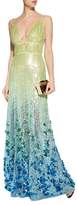 Thumbnail for your product : Jenny Packham Strappy Sequin Gown