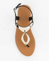 Thumbnail for your product : Le Château Metal Thong Sandal