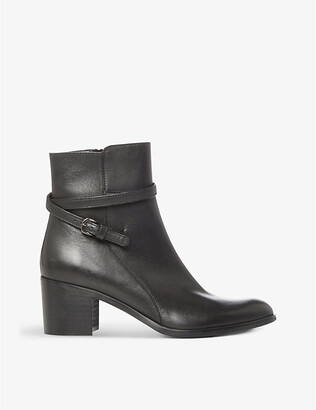 Dune Patti leather ankle boots