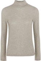 Thumbnail for your product : Madewell Metallic Ribbed-knit Turtleneck Sweater