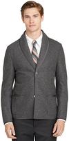 Thumbnail for your product : Brooks Brothers Dark Grey Shawl Collar Knit Jacket