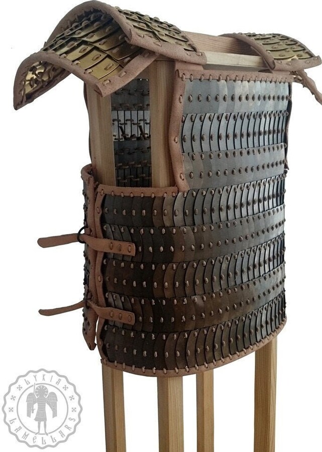 Etsy Lamellar Armor D Steel & Brass. Lamellar Cuirass