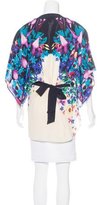 Thumbnail for your product : Roberto Cavalli Floral Print Silk Tunic