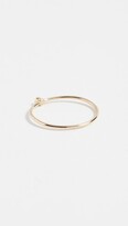 Thumbnail for your product : Jennifer Meyer 18k Gold Thin Emerald Ring