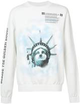 Thumbnail for your product : Off-White Liberty crew neck sweatshirt