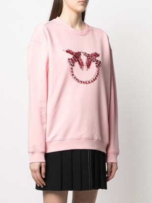 Pinko Crystal-Embellished Sweatshirt