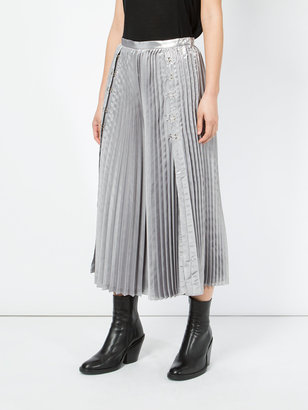 Comme des Garcons cropped pleated trousers