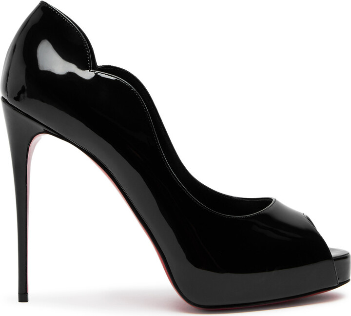 Christian Louboutin - Hot Chick 100 Patent-leather Pumps - White - IT38.5 - Net A Porter