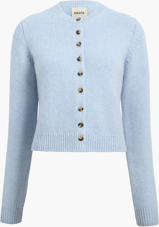 KHAITE Everheart Cardigan in Atmosphere
