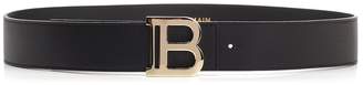 Balmain Logo Buckle Belt
