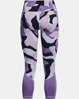 Under Armour Women's Project Rock Crossover Lets Go Printed Ankle Leggings  - ShopStyle