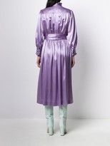 Thumbnail for your product : Marc Jacobs Polka Dot Print Satin Midi Dress