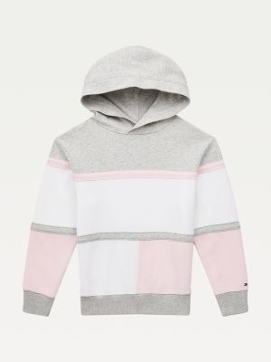 Tommy Hilfiger Colour-Blocked Organic Cotton Hoody