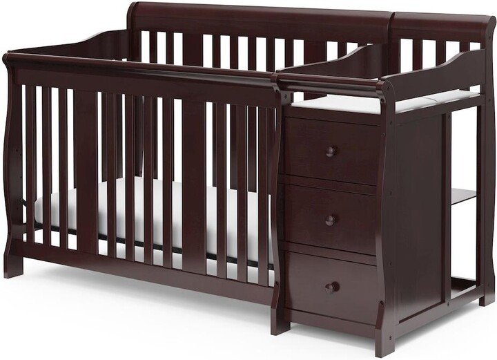 Stork Craft Storkcraft Portofino 4-in-1 Convertible Crib and Changer