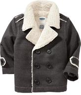 Thumbnail for your product : Old Navy Faux-Shearling Pea Coats for Baby