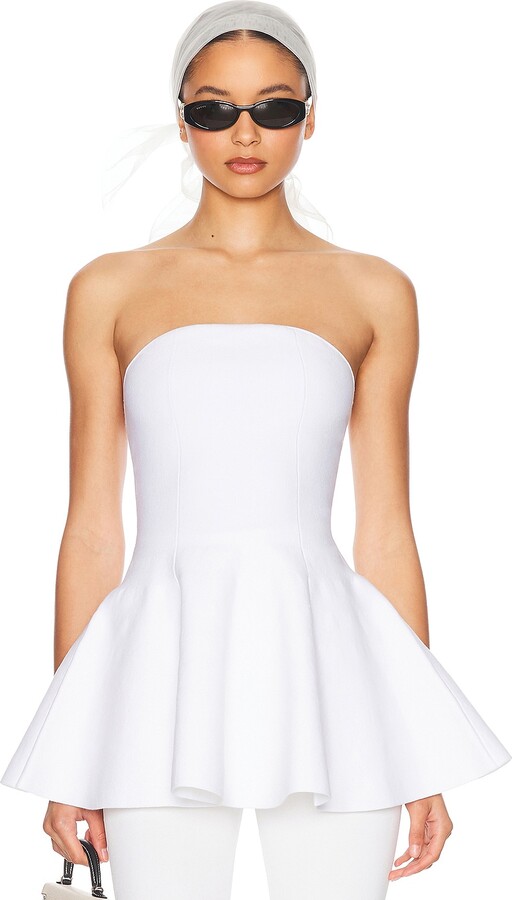 Helsa Maude Knit Top in Ivory