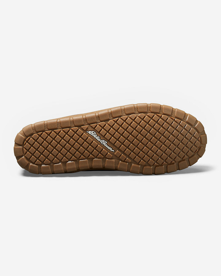 eddie bauer shearling boot slipper