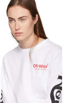 Thumbnail for your product : Off-White White Long Sleeve Not Real T-Shirt