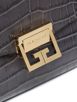 Thumbnail for your product : Givenchy GV3 crocodile-effect shoulder bag