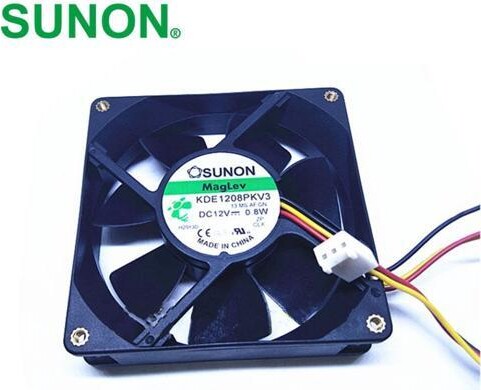 Graviton KDE1208PKV3 13.MS. AF. GN 12V 0.8W 80mm 8020 fan 80*80*20MM cooling fan for SUNON