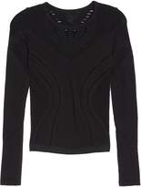 Thumbnail for your product : Alo Lark Mesh Inset Long Sleeve Yoga Top