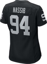 Thumbnail for your product : Nike Women's Carl Nassib Black Las Vegas Raiders Player Game Jersey