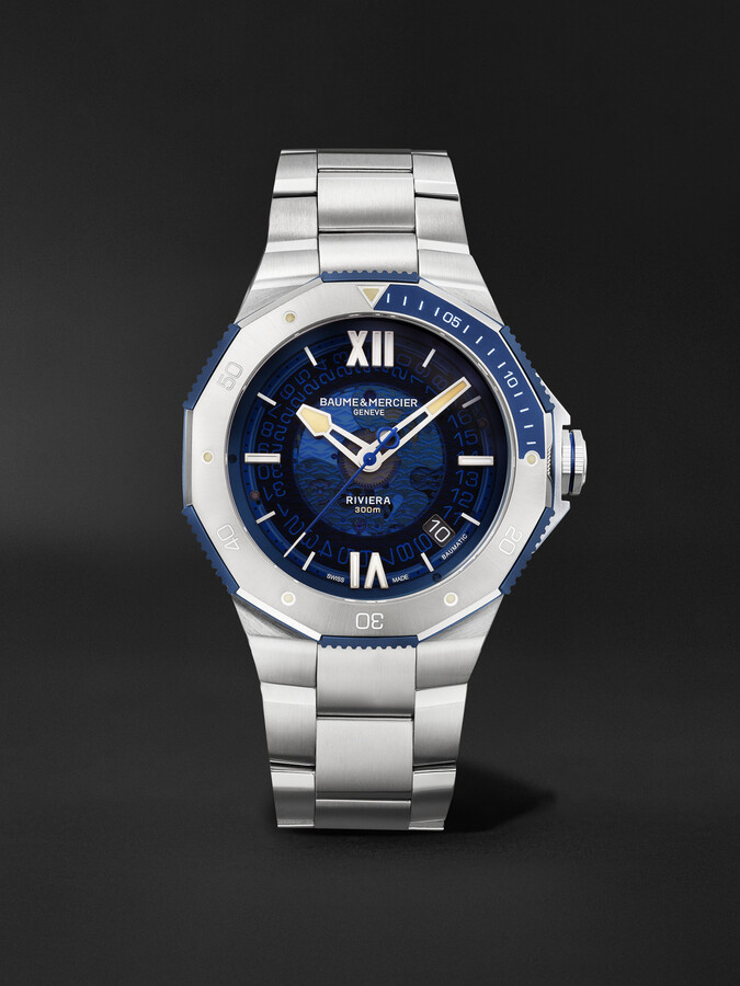 Baume & Mercier Riviera 50th Anniversary Automatic 42mm Stainless Steel Watch, Ref. No. 10747