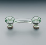Thumbnail for your product : Restoration Hardware Traditional Green Glass Pull 3"
