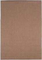 Thumbnail for your product : Couristan 1001/1500 Recife Saddle Stitch Cocoa/Natural Rug, 5-Feet 10-Inch by 9-Feet 2-Inch