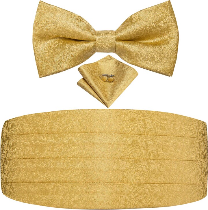 Bow Tie & Lapel Pin Set - Gold | Konga Online Shopping