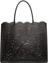 Thumbnail for your product : Alaia Black Vienne Vague Mina 36 Tote