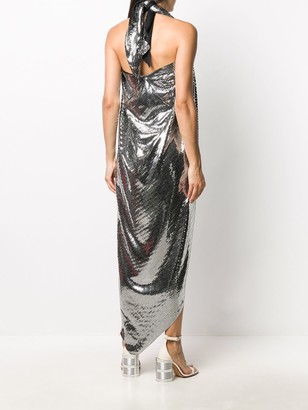 MM6 MAISON MARGIELA Metallic Asymmetric Dress