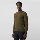 Thumbnail for your product : Burberry Rib Knit Detail Merino Wool Sweater