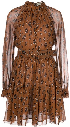 nicholas leopard print dress