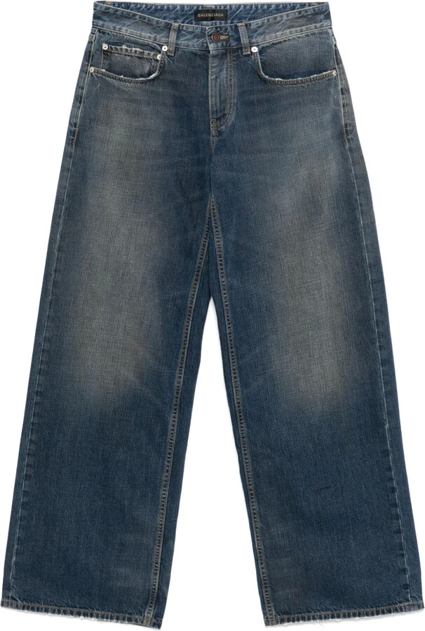 Balenciaga Low Crotch Jeans - ShopStyle