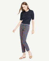 Thumbnail for your product : Ann Taylor The Tall Crop Pant In Geo Block - Devin Fit