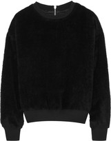 Thumbnail for your product : R 13 Brushed alpaca-blend sweatshirt