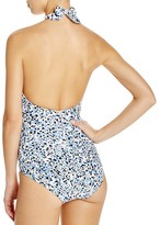 Thumbnail for your product : MICHAEL Michael Kors Halter One Piece Swimsuit