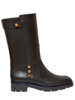 Thumbnail for your product : Tod's 25mm Leather Biker Boots