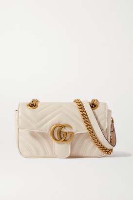 Gucci Gg Marmont Quilted Leather Shoulder Bag