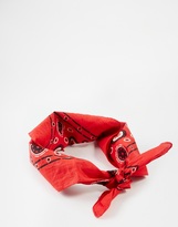 Thumbnail for your product : ASOS Floral Dot Bandana Headscarf And Neckerchief
