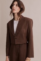 Thumbnail for your product : Country Road Cropped Single Breasted Blazer