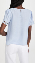 Thumbnail for your product : Moon River Eyelet Top