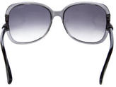 Thumbnail for your product : Lanvin Oversize Gradient Sunglasses