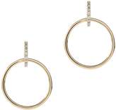 Thumbnail for your product : Mateo Diamond Circle Drop Earrings