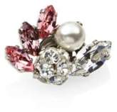 Thumbnail for your product : Jimmy Choo Camellia Crystal & Faux Pearl Shoe Charm