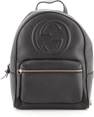 all black gucci backpack