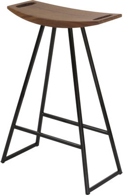 Tronk Design Roberts Solid Wood 24" Counter Stool