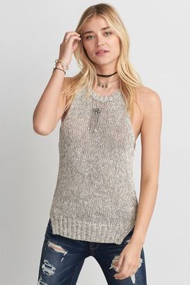 American Eagle Outfitters AE Side Slit Muscle Tank