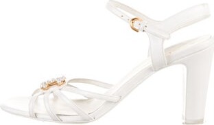 Chanel 2025 Interlocking CC Logo Slingback Sandals